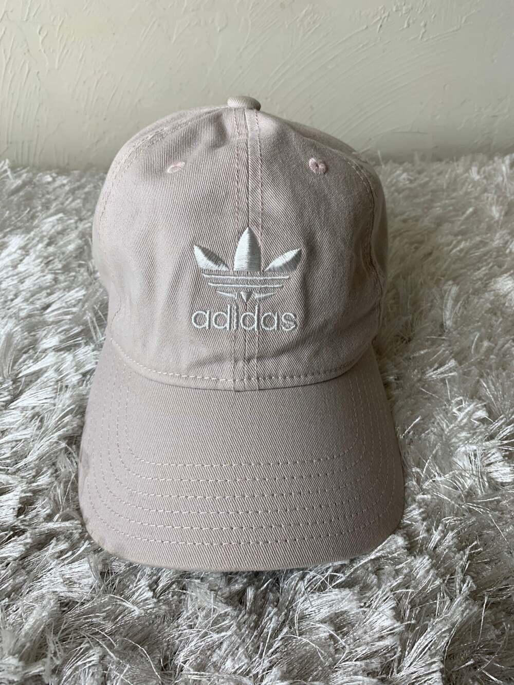 Adidas Tan Baseball Cap Embroidered OSFA